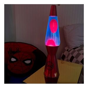 Spyderman lava motion lamp